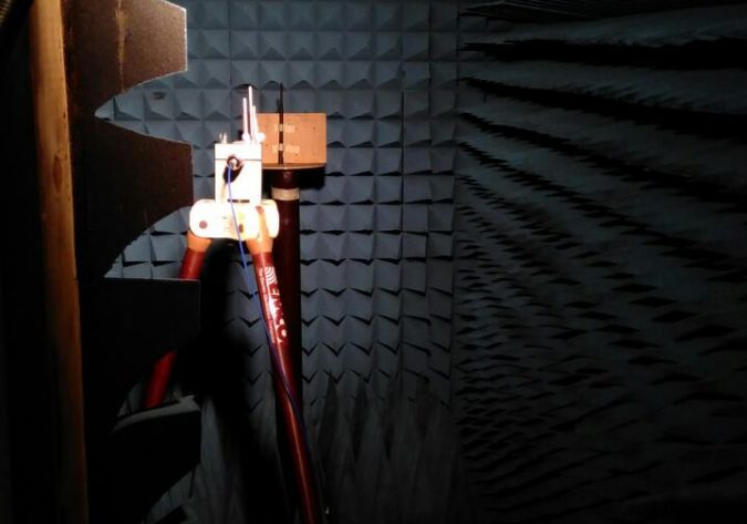 Photo of the ICOM RF test chamber