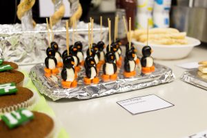 Eróffnungsfest Buffet Pinguine